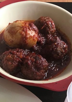 Foto resep Bola Daging Balado (Sweet & Spicy Meatball)