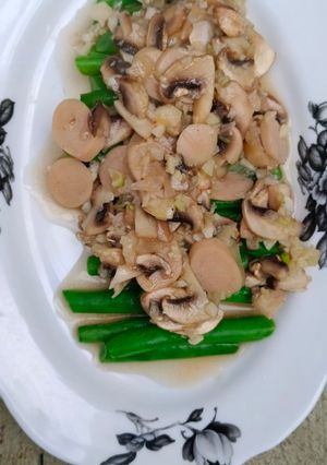 Foto resep Tumis buncis jamur
