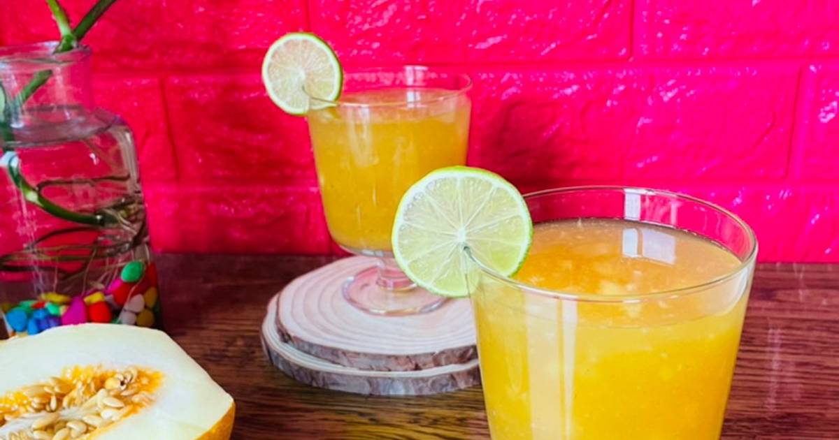 Musk Melon Sharbat Recipe by Monica Rangaswamy Cookpad