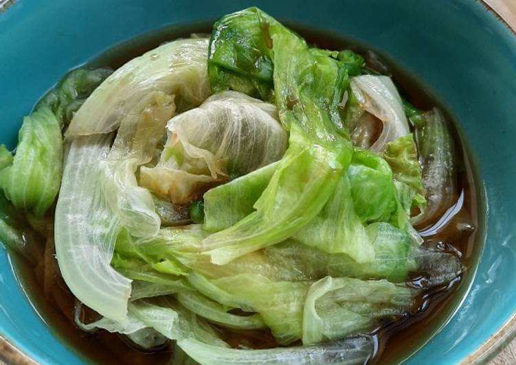 Resep Lettuce Wingheng Ala-ala, Bikin Ngiler