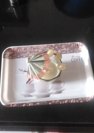 A picture of Green grapes juice.