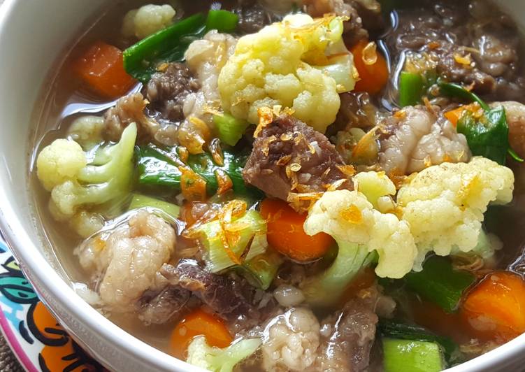 Resep Sop Daging Slow Cook Ala Resto