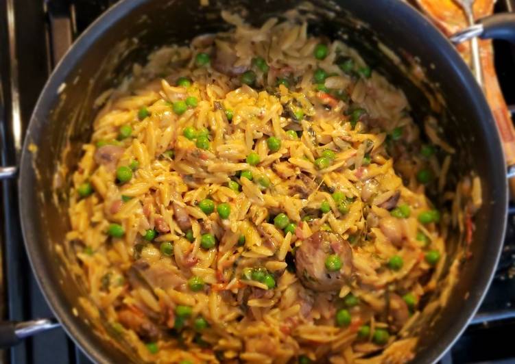 Recipe of Speedy Creamy Italian orzo