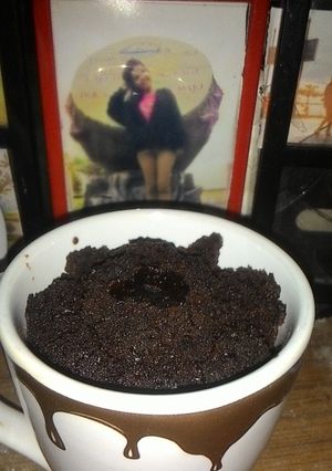 Foto resep Cake mug coklat kukus ekonomis dan lembut