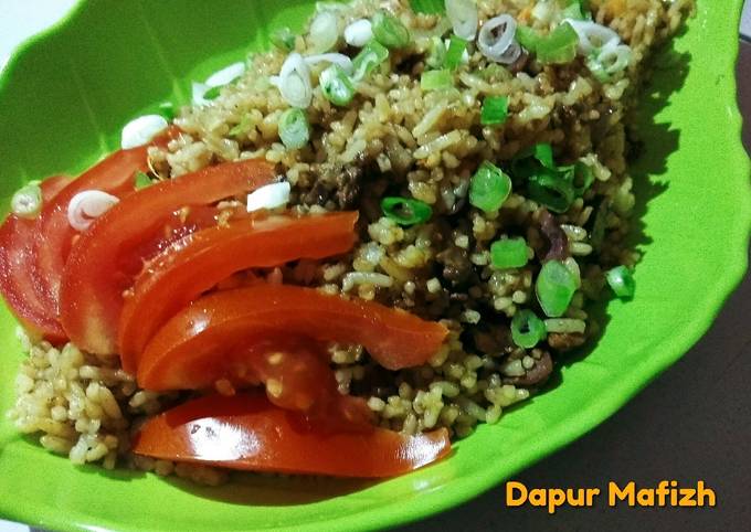 Resep Nasi Goreng Ati Ampela Bumbu Teriyaki oleh Anfizha Kitchen - Cookpad
