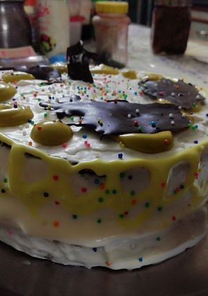 A picture of Birthday cake.