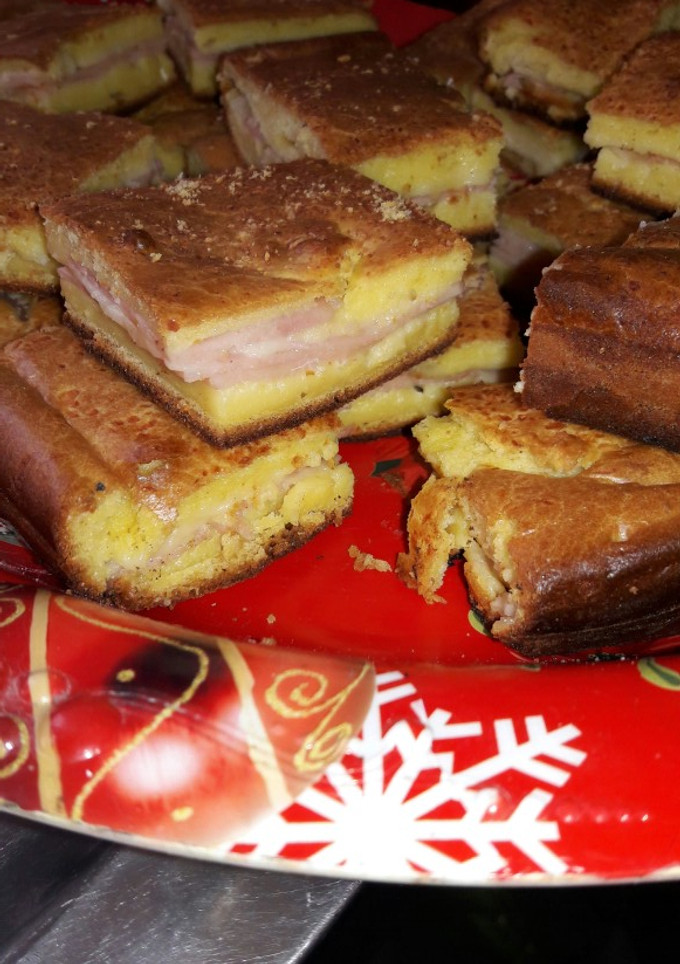 Una foto de Torta de fiambre, con masa licuada muy rica y fácil