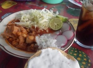 Una foto de Pozole express