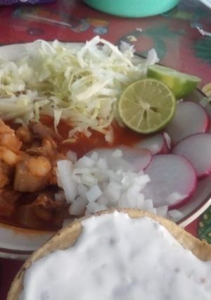 Una foto de Pozole express