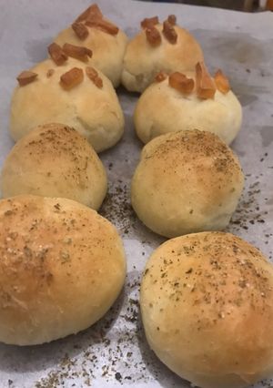 Una foto de Bolitas rellenas de jamón y queso