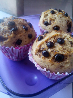 Foto resep muffin kukus choco chips