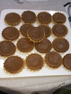 صورة لوصفة طورطات بكريمة الكركاع