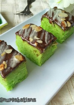 Foto resep Brownies Pandan Kukus Ny. Liem