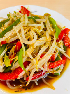 韓式豆芽菜|過熱水蒸氣烤箱微波爐 的食譜成品照片