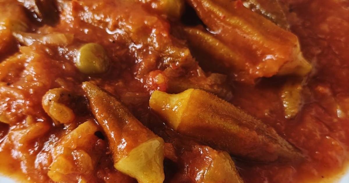 Okra with Olive oil Recipe by Happy Delicacies Cookpad