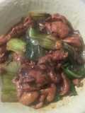 Tumis kecap Pakcoy kulit