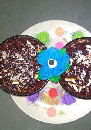 બીટનો હલવો રેસીપી મુખ્ય ફોટો