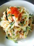 Tobikko Pasta Salad