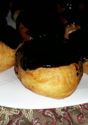 عکسی از دستور پیراشکی شکلاتی 😋