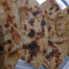 A picture of Aloo ka paratha.