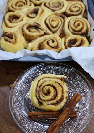 Extra puha fahéjas csiga recept fotója