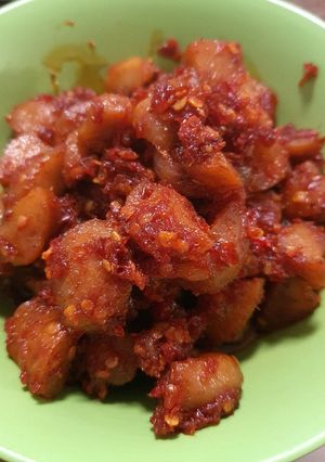 Foto resep Sambel goreng baso (gantinya kentang) 😁