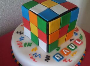 Foto principal de Tarta cubo de Rubik