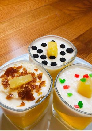 A picture of Mango Smoothie #mangotango.