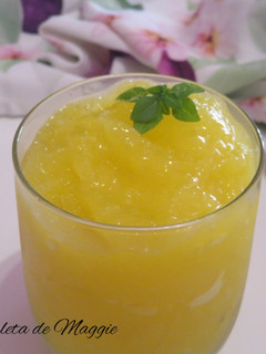 Una foto de Granizado de mango