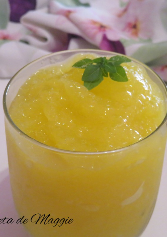 Una foto de Granizado de mango