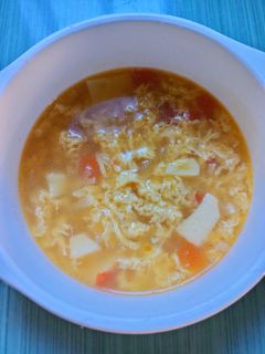 Foto resep Sup Telur Tofu (MPASI 8+)