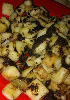 Foto resep roti bakar dadu