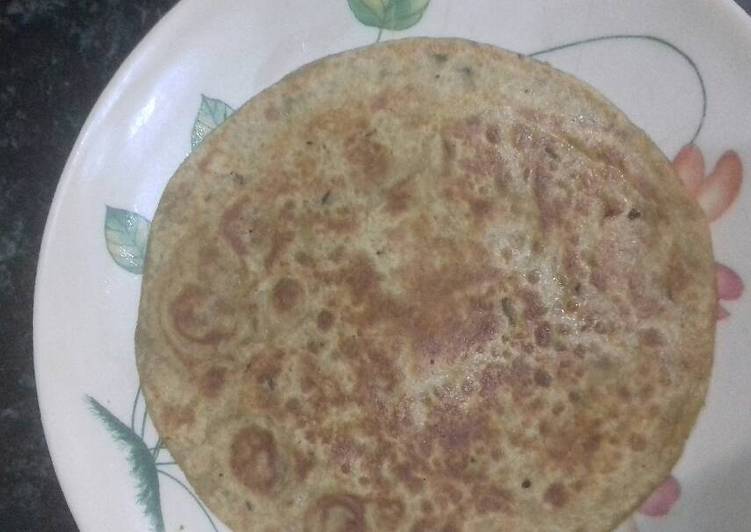 Steps to Prepare Speedy Leftover moong dal paratha