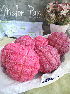 Foto resep Melon Pan/Melon Bread