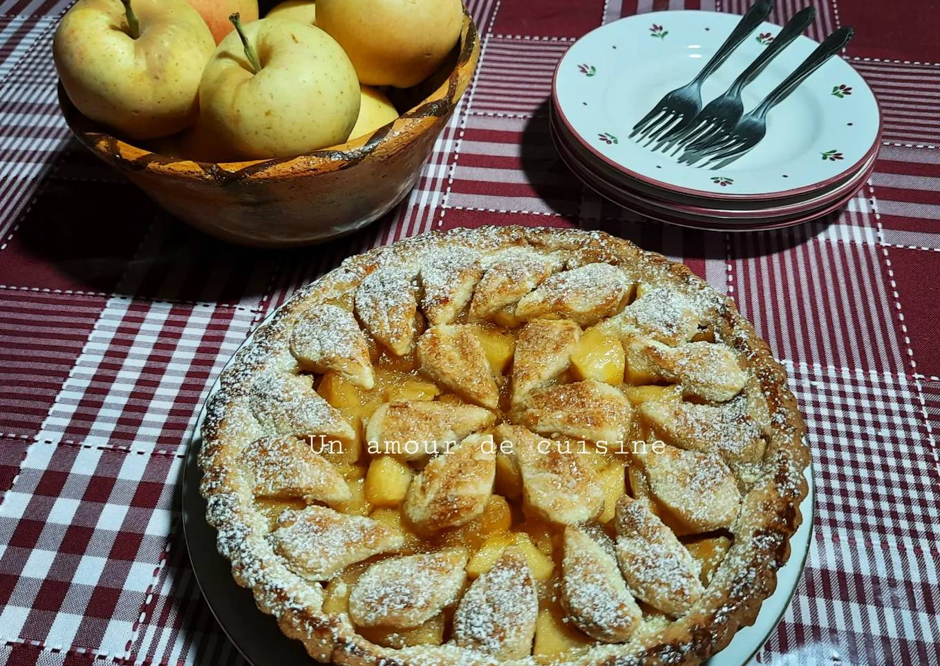 Tarte aux pommes 🍏