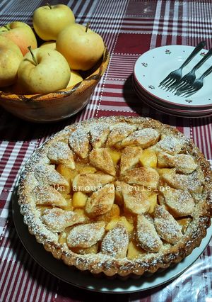 Une photo de Tarte aux pommes 🍏