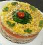Easy Steps to Prepare 🍝🌽🍅🐟 MIMOSA RUSSIAN SALAD 🐟🍅🌽🍝 the So Delicious Appealing