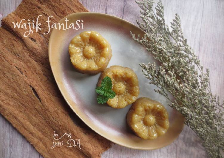Resep Wajik Fantasi yang mudah