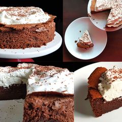 A picture of Richard Sax's Chocolate Cloud Cake.