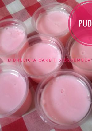 Foto resep Puding strawbery