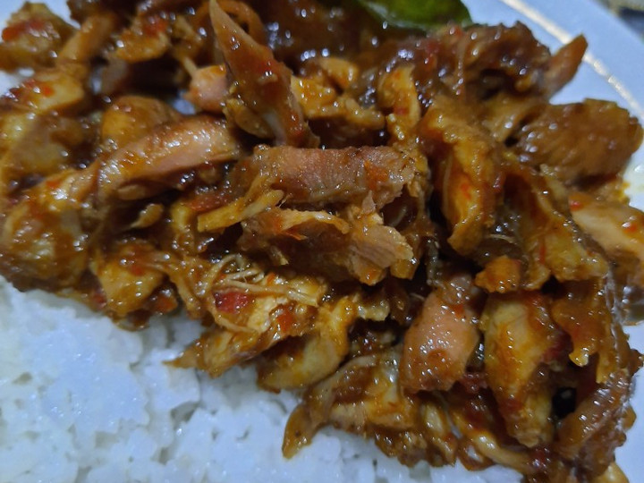 Cara Gampang Menyiapkan Ayam Suwir Pedas Manis Anti Gagal