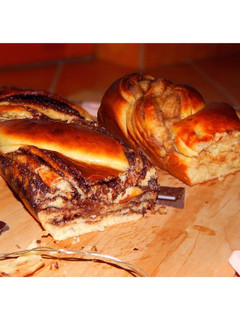 Csokis-diós és fahéjas babka recept fotója