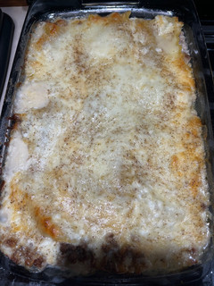 A picture of White Lasagna.