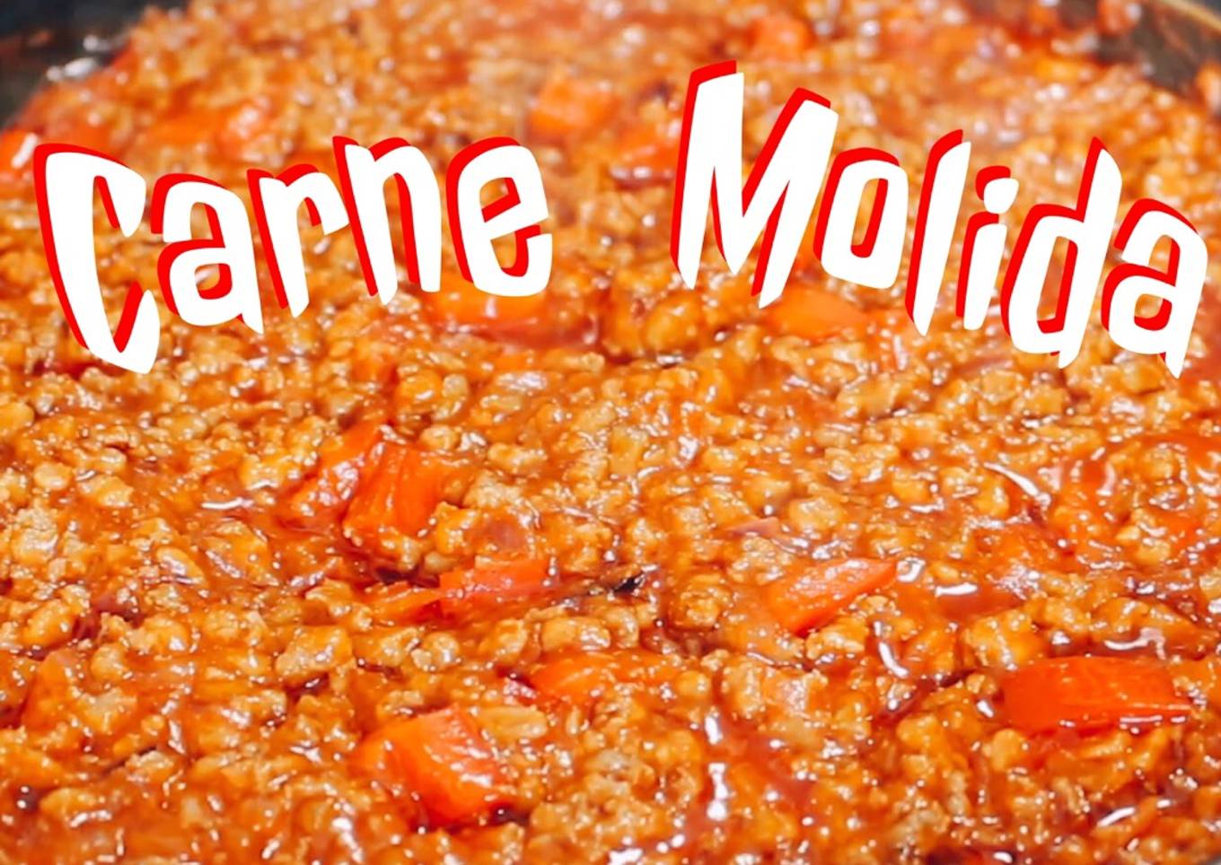 Carne molida fácil