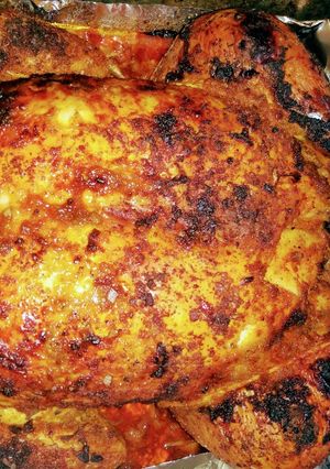 A picture of Baked Lemon Pepper Chicken.