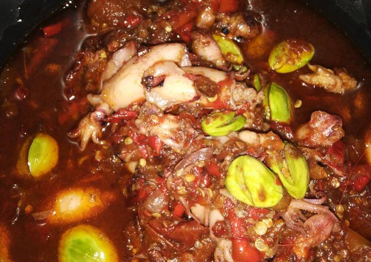 Resep Sambel basah baby cumi, Enak Banget