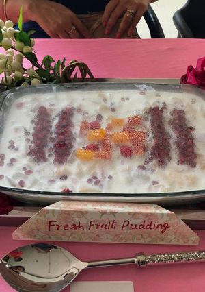 A picture of Fresh Fruit Pudding.