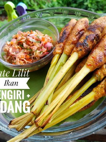 Anti Ribet, Membuat Sate Lilit Ikan Tengiri Sambal Matah Kekinian