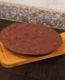 Turrón de chocolate y avellanas