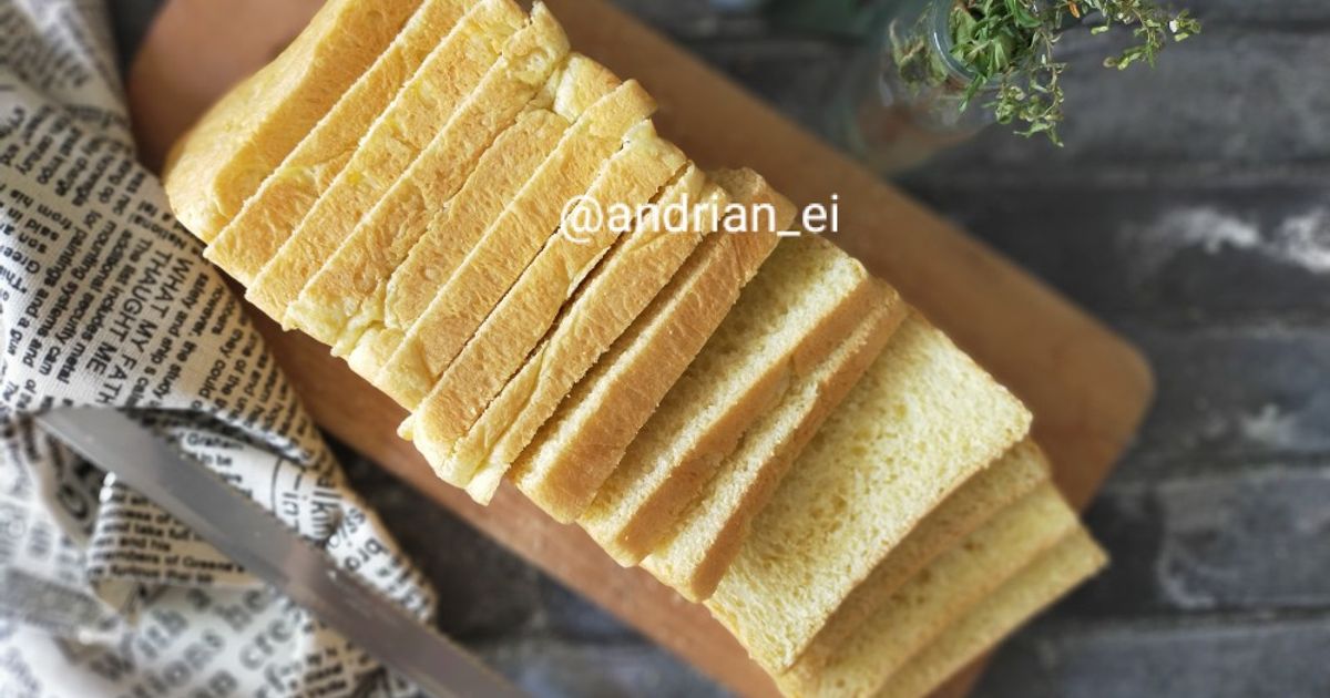 Traditional Roti Cream Resep roti tawar whipping cream rumahan enak dan mudah - Cookpad